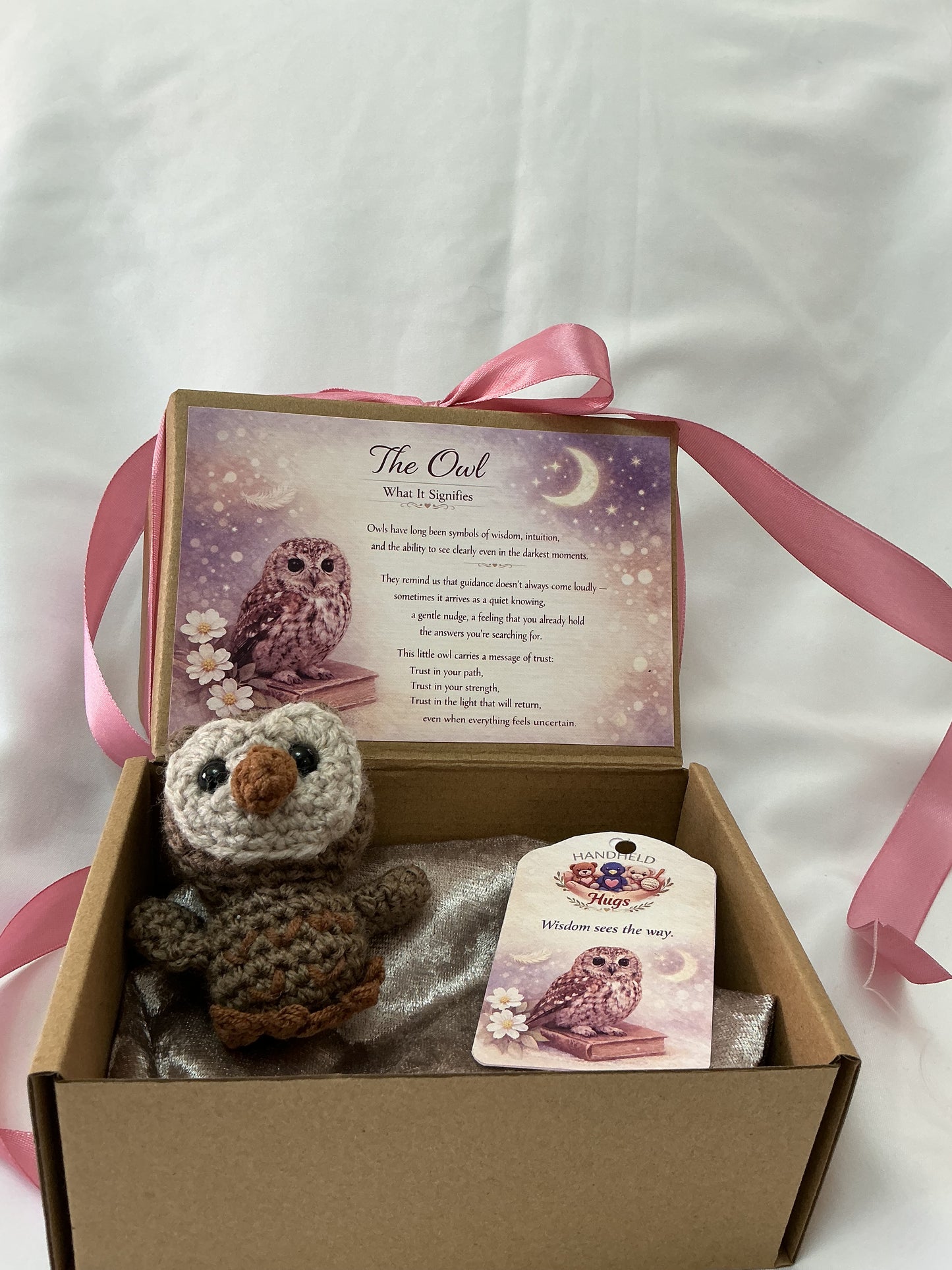 Handcrafted Owl – Symbol of Wisdom & Inner Guidance
