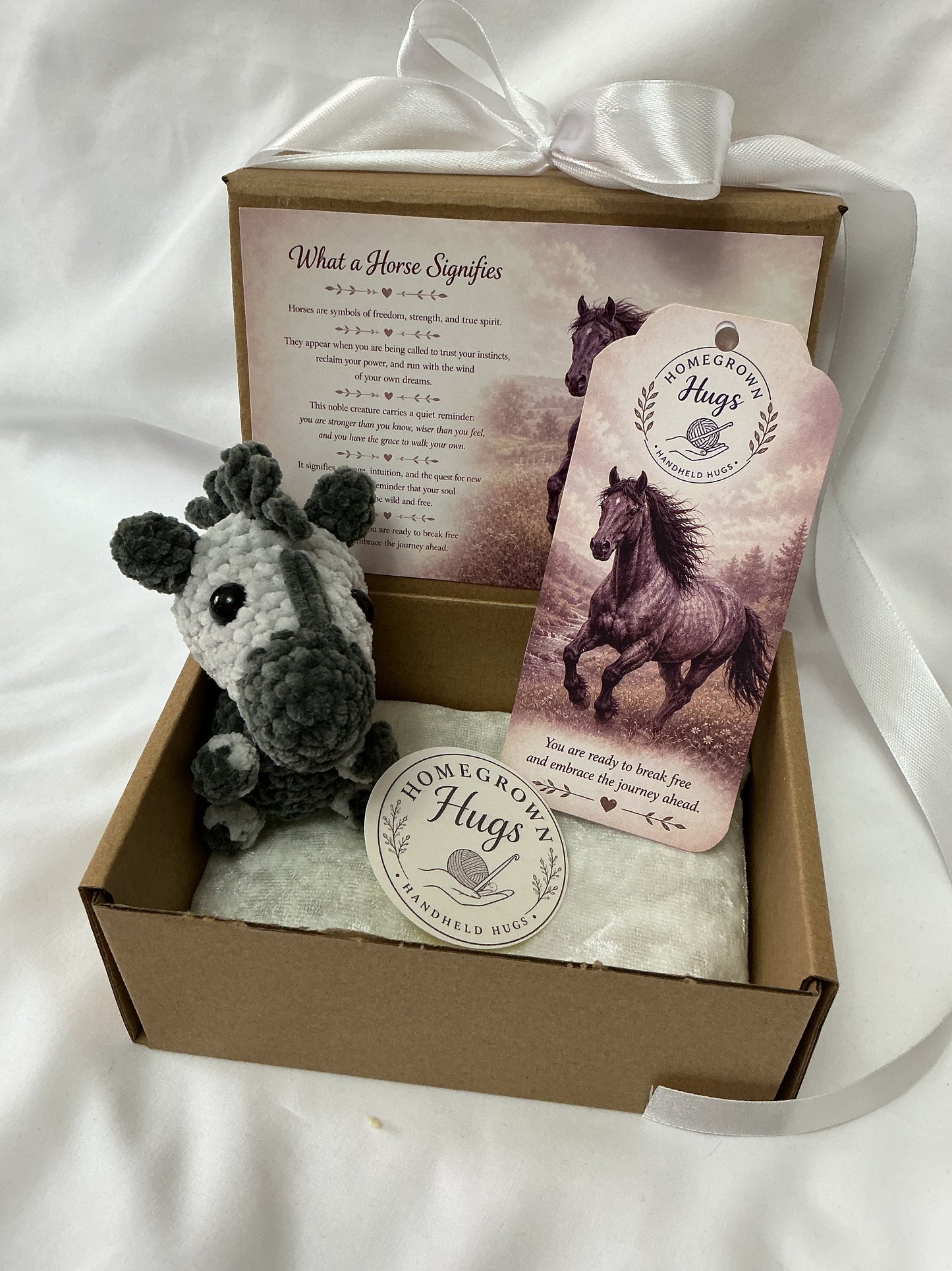Handheld Hugs Emotional support Horse