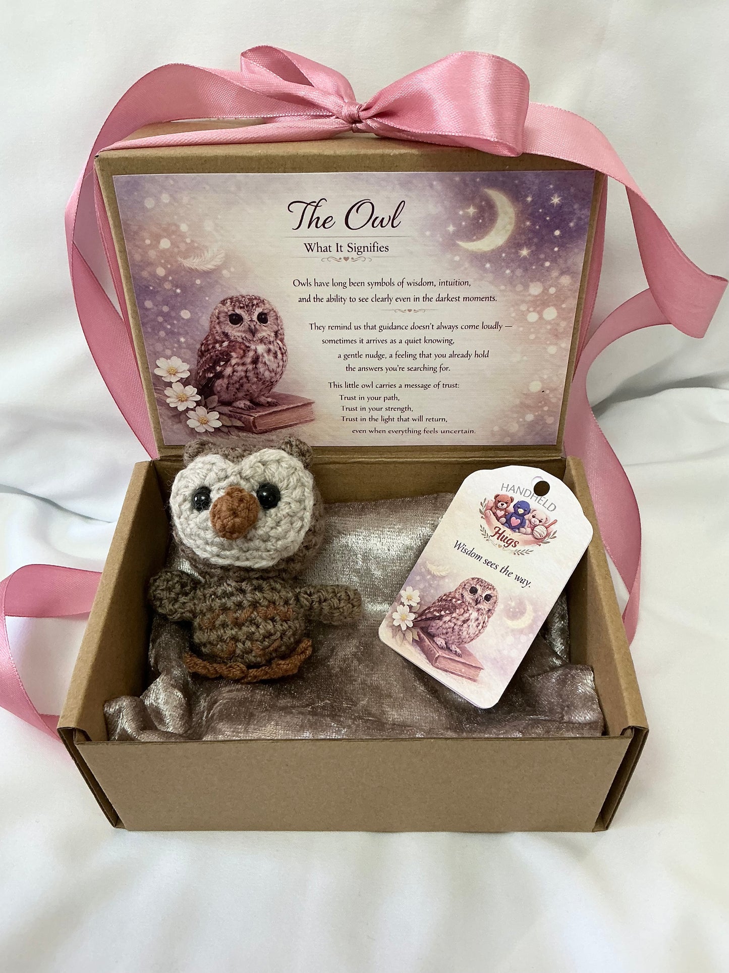 Handcrafted Owl – Symbol of Wisdom & Inner Guidance