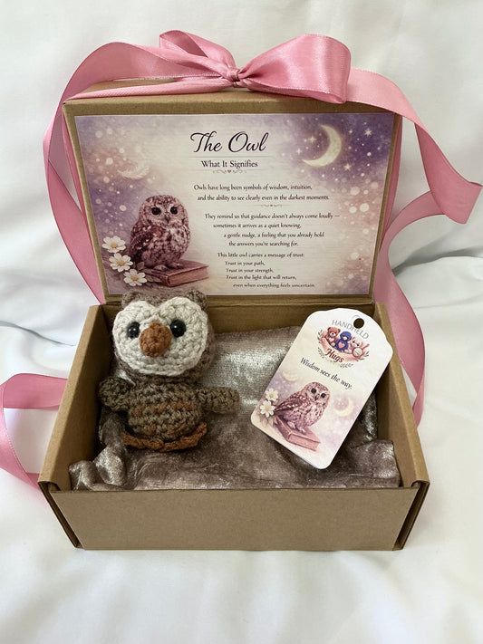 Handcrafted Owl – Symbol of Wisdom & Inner Guidance