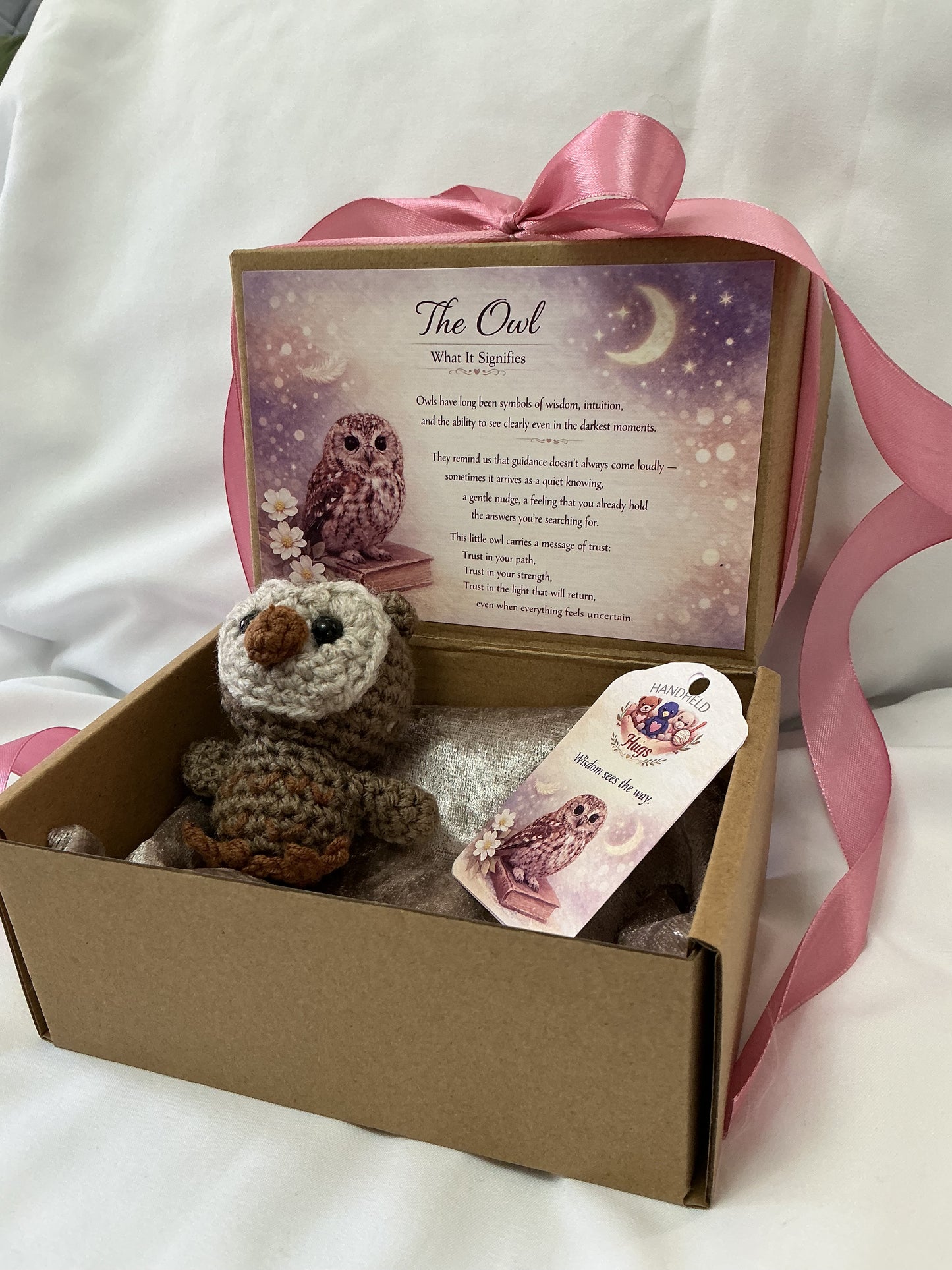 Handcrafted Owl – Symbol of Wisdom & Inner Guidance