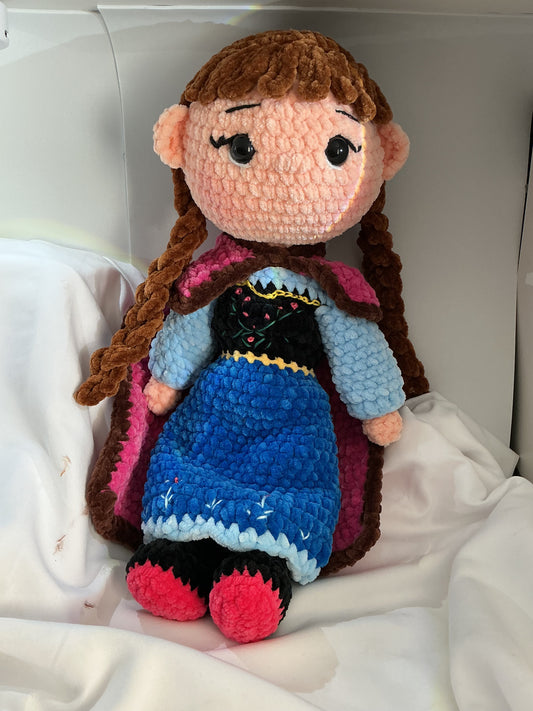Disney inspired princess collection handmade doll