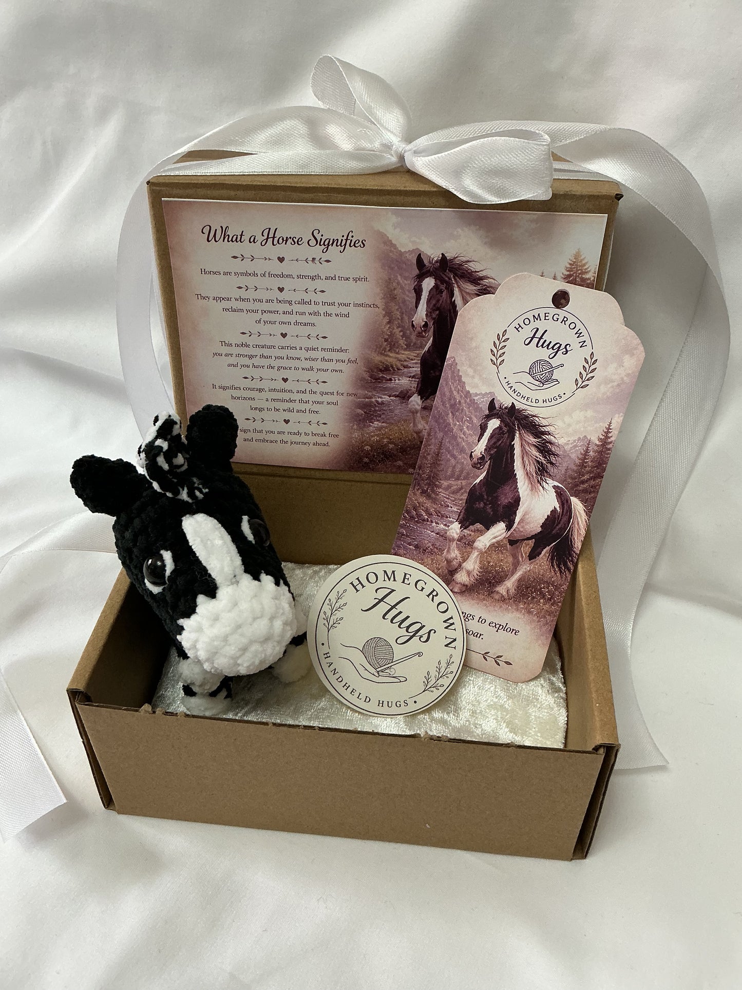 Handheld Hugs Emotional support Horse