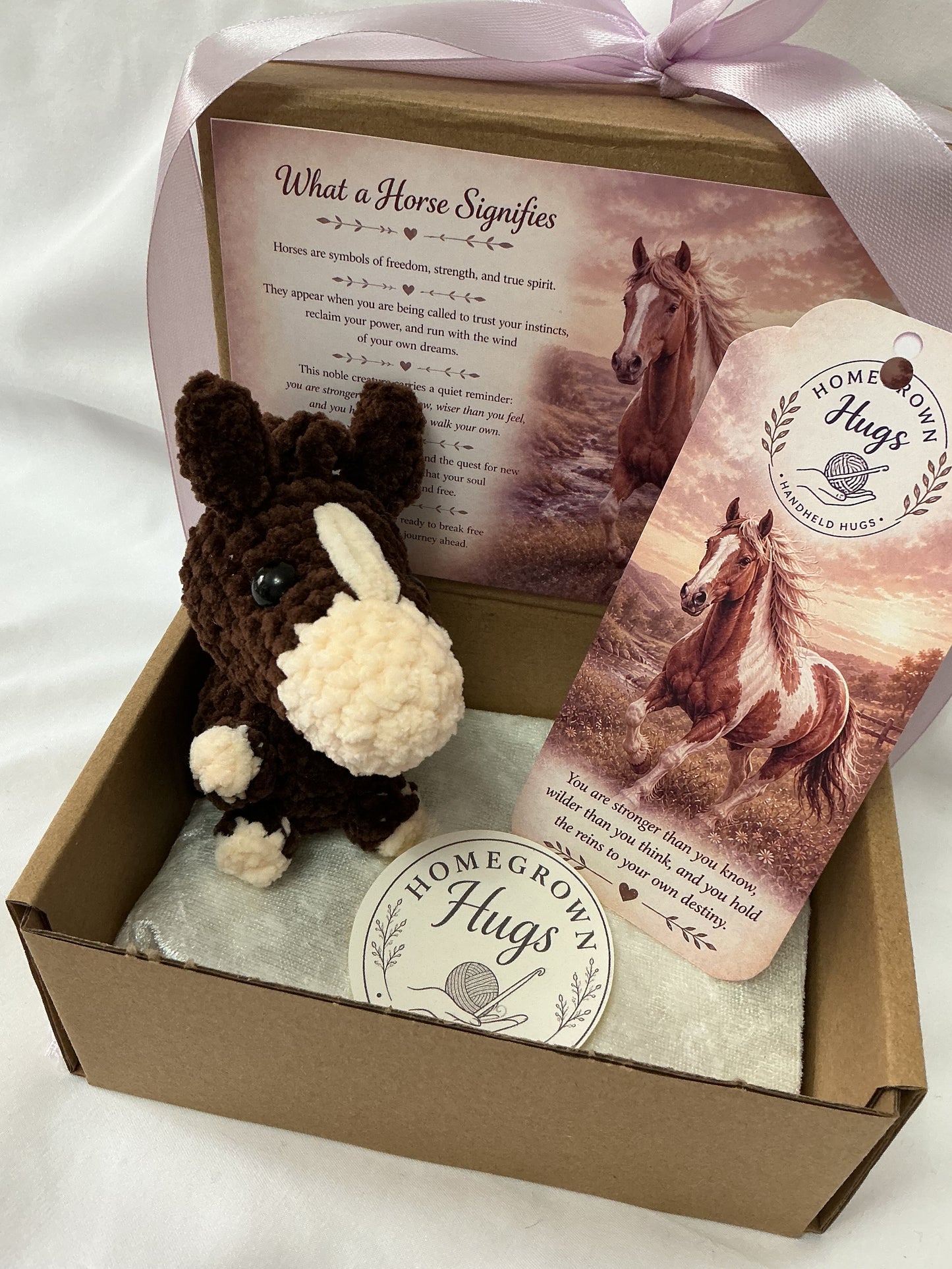 Handheld Hugs Emotional support Horse