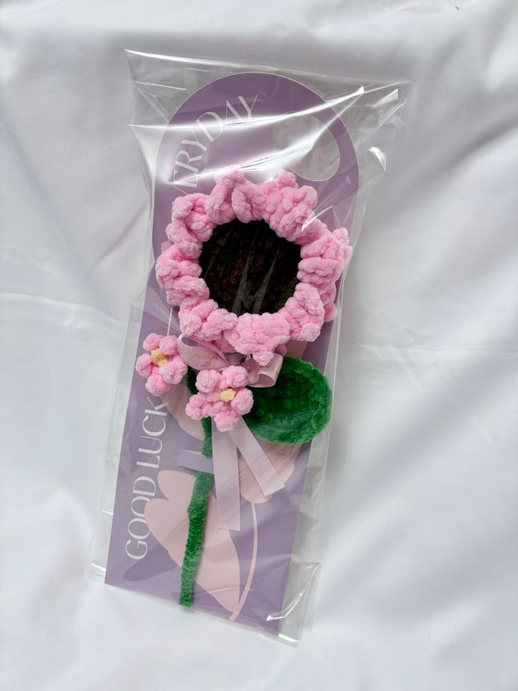 Mother's Day Flower Card,Pink sunflower