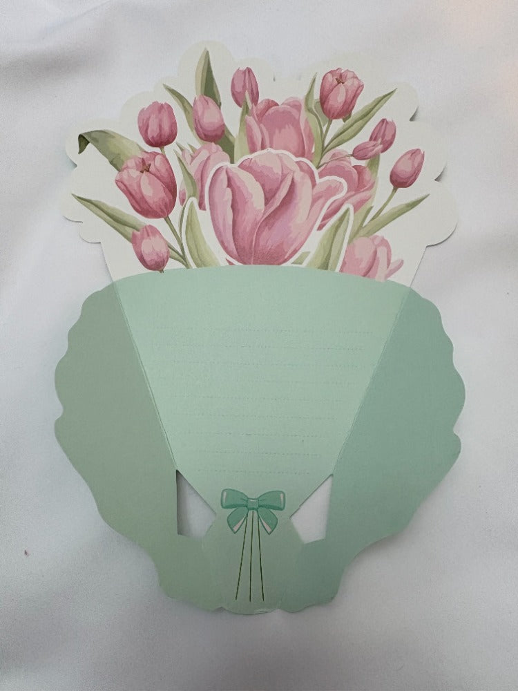 Handmade Plush Tulip Bouquet – Mother’s Day Edition